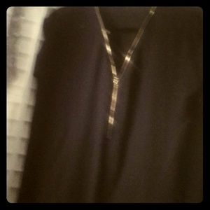 Sheer short sleeve top